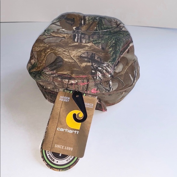 🔴SOLD🔴 Carhartt Force Camo Sweatband Hat - Picture 2 of 3